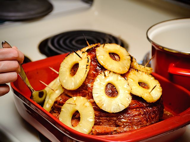 pineapple ham - easter main courses: 4 family favourites - kitchen - goodhomesmagazine.com