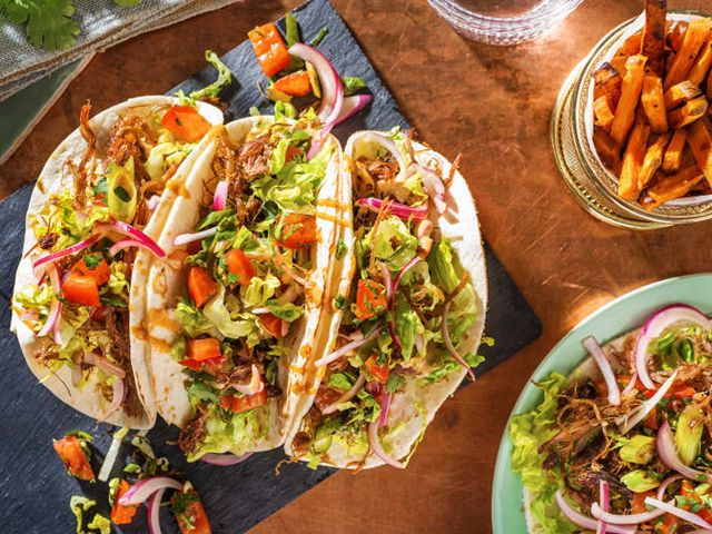 pulled duck taco recipe hellofresh - kitchen - goodhomesmagazine.com