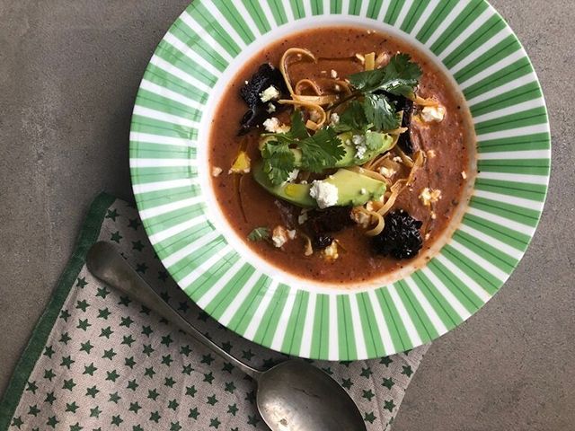 thomasina miers wahaca Tortilla Soup recipe - goodhomesmagazine.com