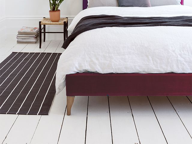 white painted floorboards - 6 DIY jobs homeowners are planning to do over the bank holiday weekend - inspiration - goodhomesmagazine.com