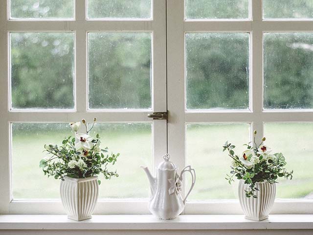 white window frames - expert reveals how to eliminate dust and reduce allergies - inspiration - goodhomesmagazine.com