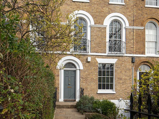 exterior of london home - home tours - goodhomesmagazine.com