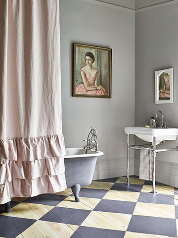 annie sloan bathroom - 6 tips for styling a heritage-style bathroom - bathroom - goodhomesmagazine.com