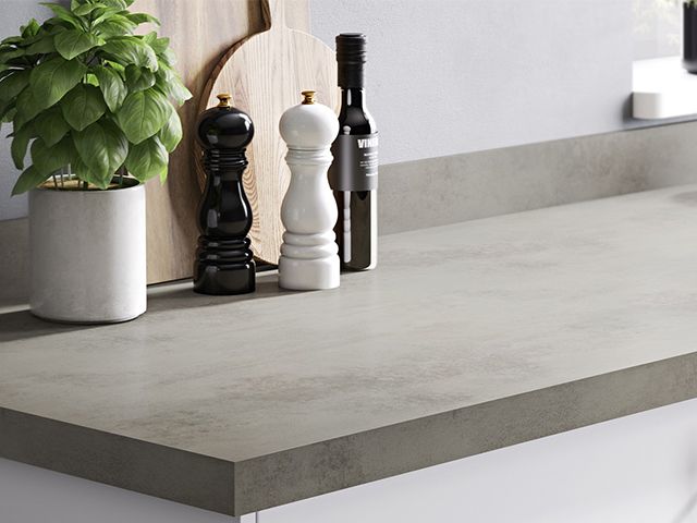 concrete laminate worktop - industrial kitchen: 7 stylish additions - kitchen - goodhomesmagazine.com