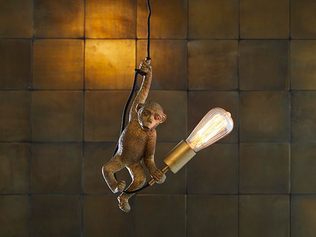 Hanging monkey light on sale dunelm