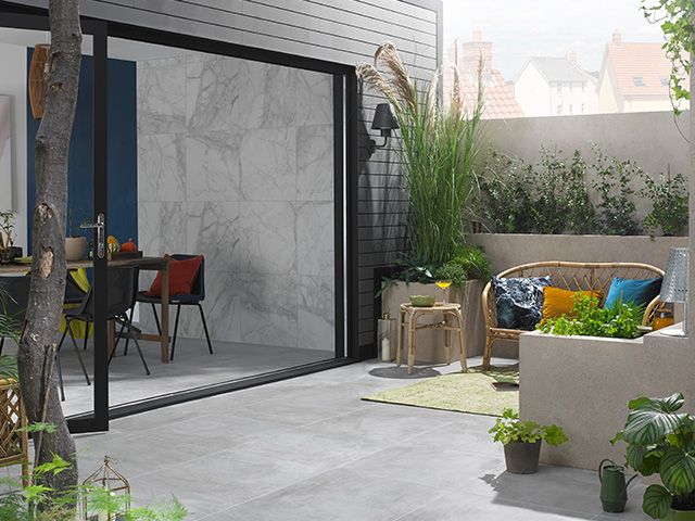 garden patio grey - 7 ways to revamp your garden this bank holiday - garden - goodhomesmagazine.com