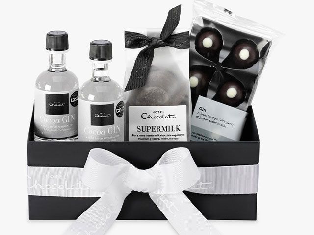 hotel chocolat gin collection - 5 thoughtful care packages you can send to a loved one - inspiration - goodhomesmagazine.com