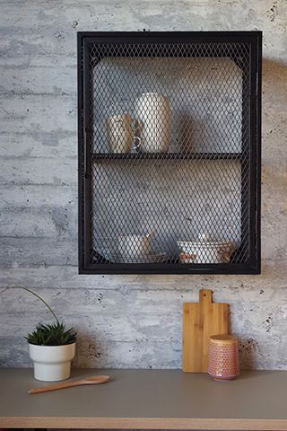 industrial kitchen wall cabinet - industrial kitchen: 7 stylish additions - kitchen - goodhomesmagazine.com