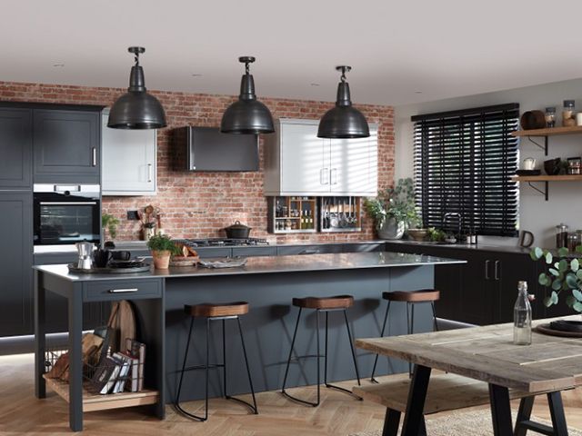 industrial style kitchen - win a magnet kitchen for a key worker - competitions - goodhomesmagazine.com