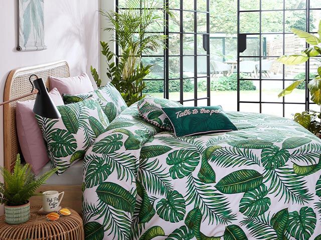 leaf bedding - John Lewis & Partners launches bedding range with Skinnydip - news - goodhomesmagazine.com