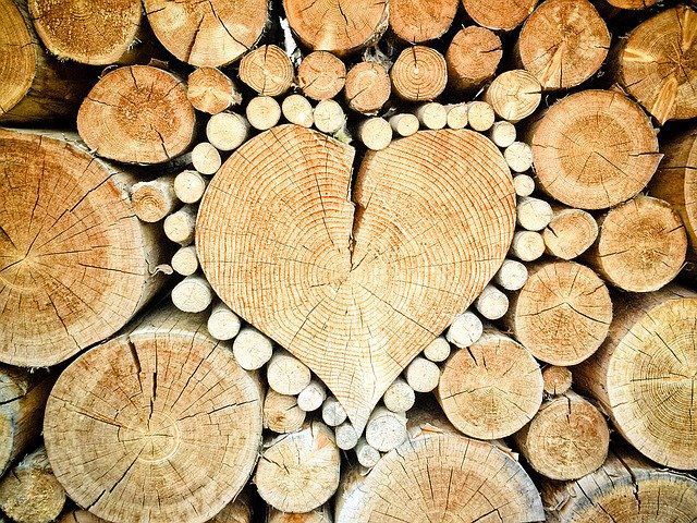 log pile for bees - garden - goodhomesmagazine.com