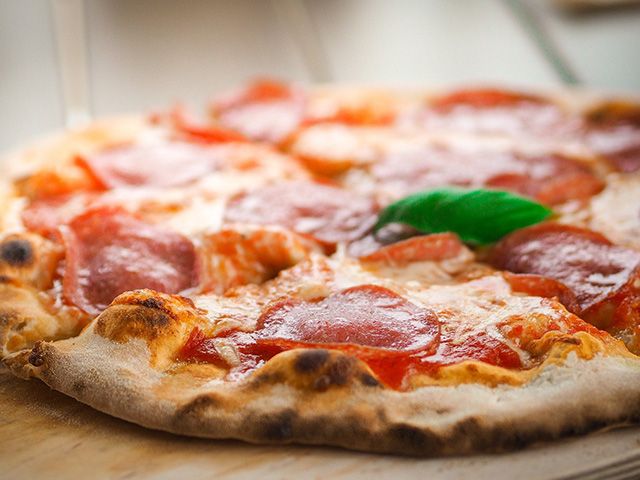 pepperoni stonebaked pizza - lidl is launching a barbecue pizza oven this week! - news - goodhomesmagazine.com