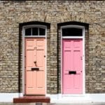 pink front english door - top 8 most asked rental questions answered - inspiration - goodhomesmagazine.com