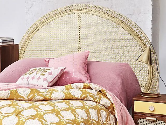 rattan headboard - oliver bonas launches rattan cocktail trolley for under £250! - news - goodhomesmagazine.com