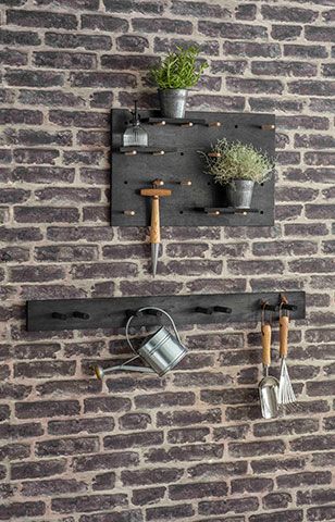 shed storage hooks - top tips for organising your garden shed - garden - goodhomesmagazine.com