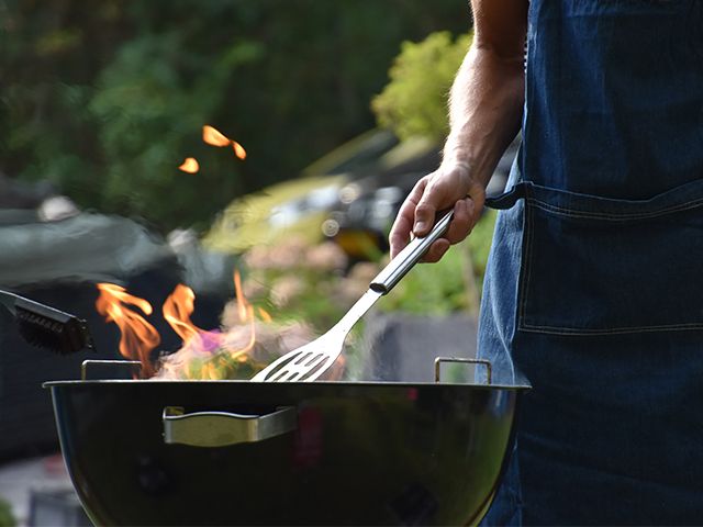 small bbq - 7 ways to revamp your garden this bank holiday - garden - goodhomesmagazine.com