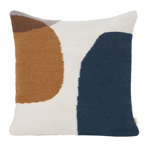 terracotta and navy cushion - the terracotta trend: our top picks - inspiration - goodhomesmagazine.com