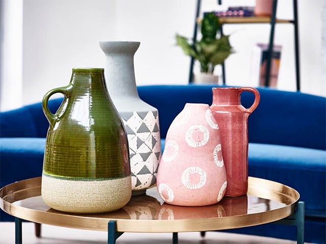 vases from oliver bonas - 6 statement vases for your spring blooms - shopping - goodhomesmagazine.com