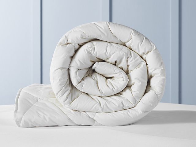 woolroom wool duvet in deluxe warm double - bedroom - goodhomesmagazine.com