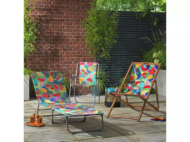 Argos Home Metal Folding Picnic Chair - Ipanema Fruit | Good Homes Magazine