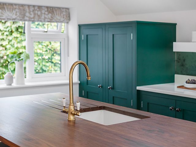 Harvey Jones Shaker kitchen - colourful cabinetry gave this real kitchen a new lease of life - home tours - goodhomesmagazine.com