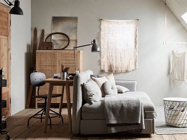 boho guest bedroom- simple design ideas for your spare room - inspiration - goodhomesmagazine.com