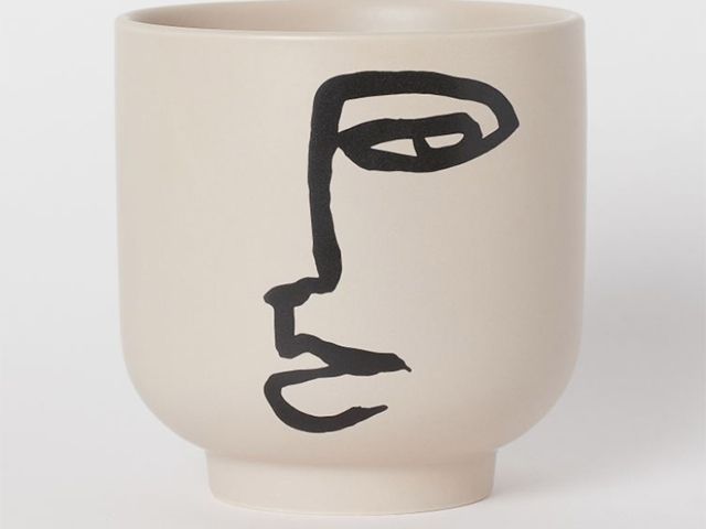 face motif vase - 7 statement accessories we're loving under £20 - shopping - goodhomesmagazine.com