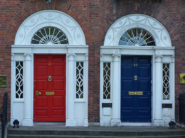 front door exterior - what does the colour of your front door say about you? - inspiration - goodhomesmagazine.com