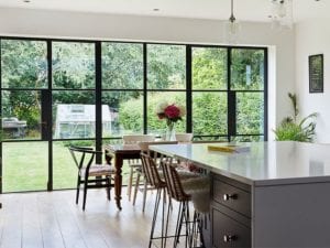 kitchen steel windows and doors - make your house a home with energy efficient steel doors - inspiration - goodhomesmagazine.com