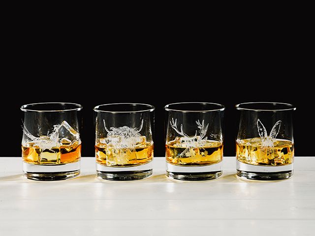 lineof animal whiskey glasses - fathers day gifts for under £50 - shopping - goodhomesmagazine.com