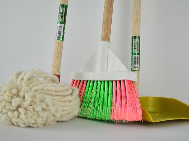 mop and broom - how often should you replace your household essentials? - inspiration - goodhomesmagazine.com