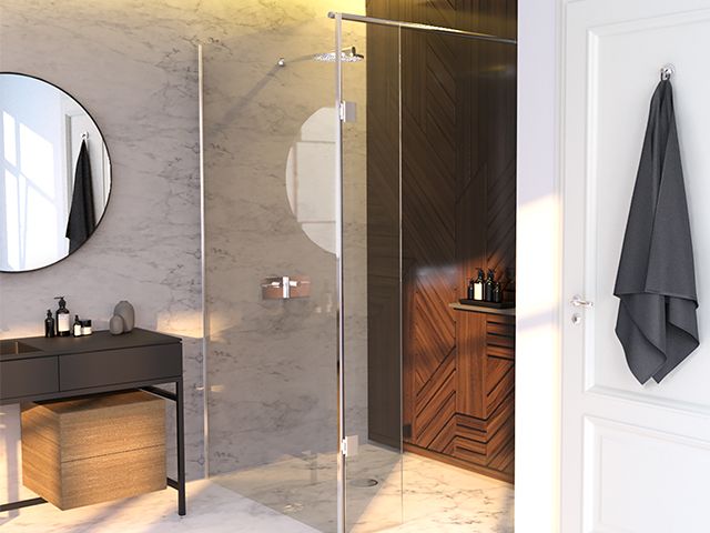 neutral wet room - how to create a stylish wet room - bathroom - goodhomesmagazine.com