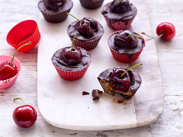 peanut butter cherry bites - 5 easy summer picnic recipes - kitchen - goodhomesmagazine.com