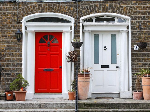 red front door - what does the colour of your front door say about you? - inspiration - goodhomesmagazine.com