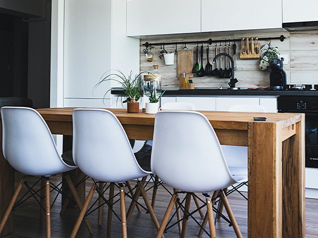 scandi wood kitchen - 5 creative ways to decorate your kitchen for free - kitchen - goodhomesmagazine.com