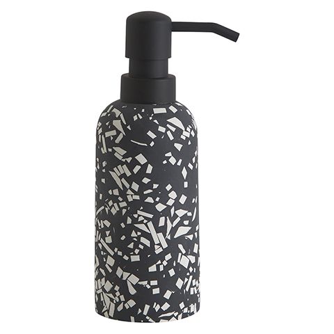 speckled soap dispenser - 7 accessories for quirky bathrooms - bathroom - goodhomesmagazine.com