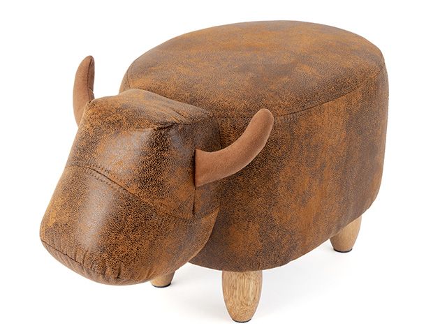 Benton the Bull Footstool - shopping - goodhomesmagazine.com