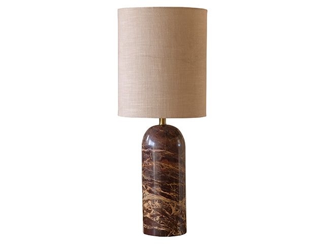 Rockett st george wine red marble table lamp - shopping - goodhomesmagazine.com