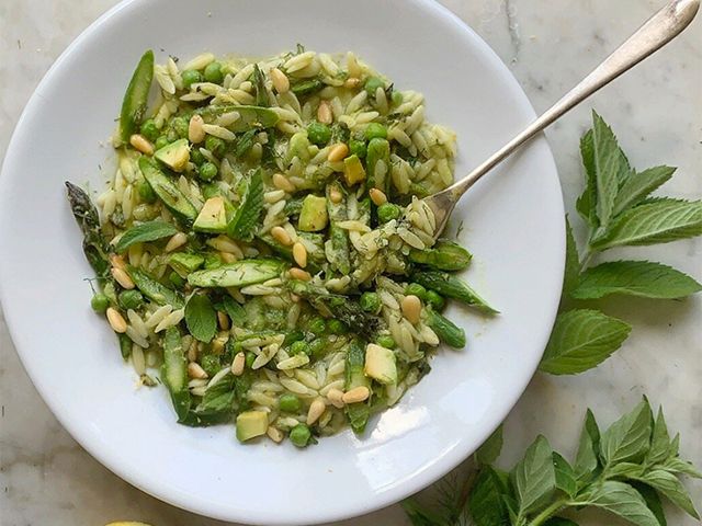 avocado pasta salad - 5 fresh and simple summer salad recipes - kitchen - goodhomesmagazine.com