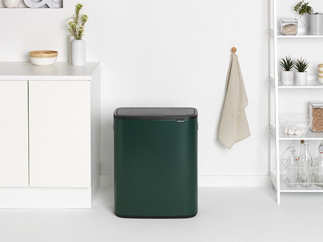 brabantia bin - how to make your kitchen more eco-friendly - kitchen - goodhomesmagazine.com