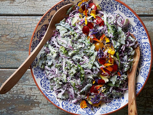 brocolli slaw recipe - 5 grown up picnic recipes - kitchen - goodhomesmagazine.com