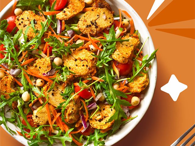 chicken tikka salad - 5 fresh and simple summer salad recipes - kitchen - goodhomesmagazine.com