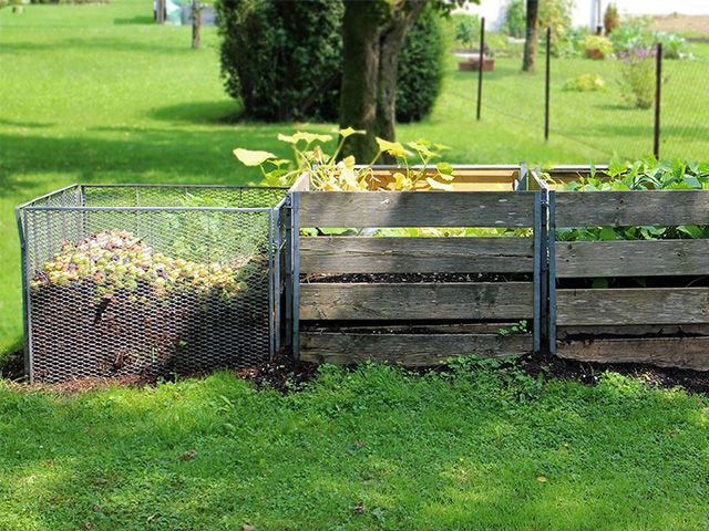 compost heap - top 9 eco home improvements - inspiration - goodhomesmagazine.com