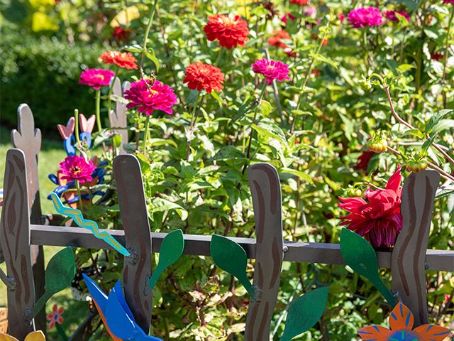 flower garden - how to make your garden eco-friendly - garden - goodhomesmagazine.com