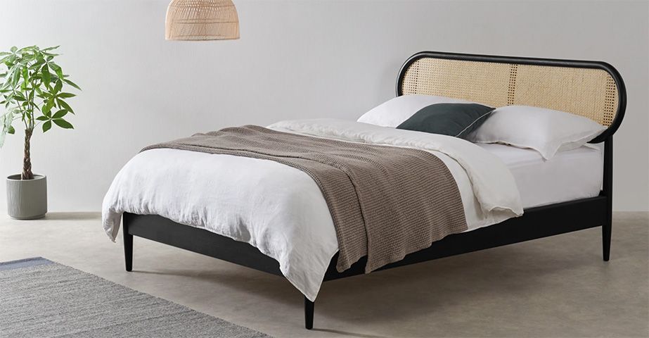 Made sales rattan bed