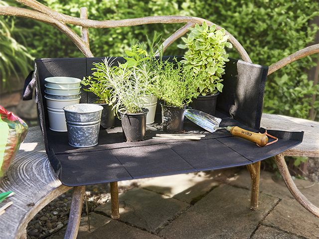 potting station - wilko's new garden range is perfect for small spaces - news - goodhomesmagazine.com