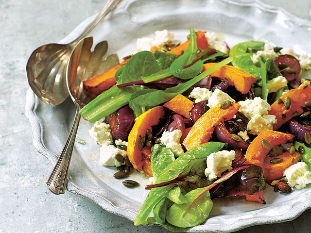 squash salad - 5 fresh and simple summer salad recipes - kitchen - goodhomesmagazine.com