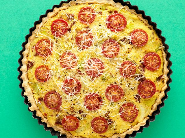 tofu quiche- 5 grown-up picnic recipes - kitchen - goodhomesmagazine.com