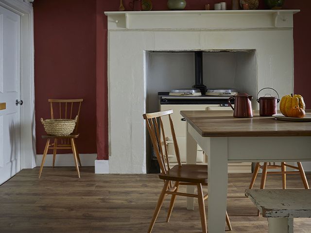wood lvt dining room - buyer's guide to LVT flooring - inspiration - goodhomesmagazine.com