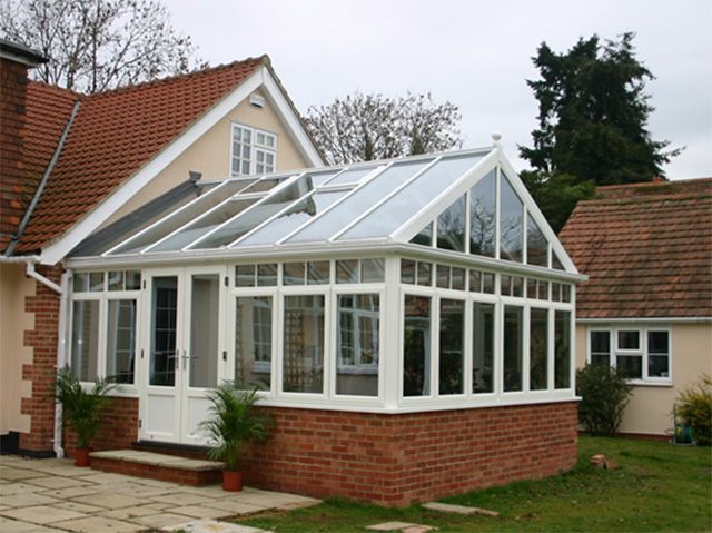 thams valley lean-to conservatory on bungalow - inspiration - goodhomesmagazine.com